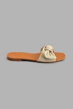 Load image into Gallery viewer, Redtag-Taupe-Pleat-Bow-Mule-Colour:Taupe,-Filter:Women's-Footwear,-New-In,-New-In-Women-FOO,-Non-Sale,-S22A,-Section:Women,-Women-Casual-Sandals-Women's-