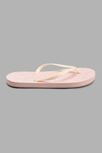 Load image into Gallery viewer, Redtag-Pale-Pink-Floral-Print-Flip-Flop-Colour:Pink,-Filter:Girls-Footwear-(5-to-14-Yrs),-GSR-Flip-Flops,-New-In,-New-In-GSR-FOO,-Non-Sale,-S22B,-Section:Kidswear-Senior-Girls-5 to 14 Years