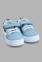 Load image into Gallery viewer, Redtag-Denim-Velcro-Strap-Pump-Pumps-Infant-Boys-1 to 3 Years