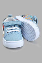 Load image into Gallery viewer, Redtag-Denim-Velcro-Strap-Pump-Pumps-Infant-Boys-1 to 3 Years