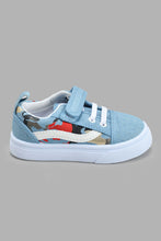 Load image into Gallery viewer, Redtag-Denim-Velcro-Strap-Pump-Pumps-Infant-Boys-1 to 3 Years