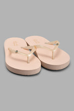 Load image into Gallery viewer, Redtag-Pink-Diamante-Flip-Flop-Flip-Flops-Senior-Girls-5 to 14 Years