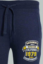 Load image into Gallery viewer, Redtag-Indigo-Jog-Pant-With-Placement-Print-Joggers-Men's-