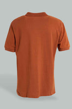 Load image into Gallery viewer, Redtag-Rust-Pique-Polo-Shirt-Polo-Shirts-Men's-