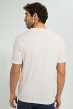 تنزيل الصورة على معرض الصور، Redtag-Peach-Graphic-T-Shirt-Graphic-Prints-Men's-