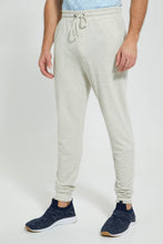 تنزيل الصورة على معرض الصور، Redtag-Ecru-Pique-Jog-Pant-Joggers-Men's-