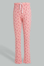 تنزيل الصورة على معرض الصور، Redtag-Pink-Flamingo-Pajama-Sets-Pyjama-Sets-Senior-Girls-9 to 14 Years