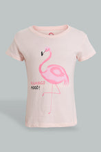 تنزيل الصورة على معرض الصور، Redtag-Pink-Flamingo-Pajama-Sets-Pyjama-Sets-Senior-Girls-9 to 14 Years