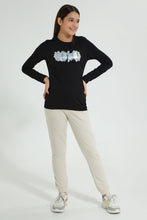 Load image into Gallery viewer, Redtag-Oatmeal-Melange-Basic-Track-Pant-Joggers-Senior-Girls-9 to 14 Years