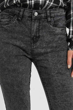 Load image into Gallery viewer, Redtag-Grey-Mid-Waist-Jean-With-Folded-Hem-Jeans-Skinny-Fit-Women's-