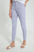 Load image into Gallery viewer, Redtag-Lilac-5-Pkt-High-Waist-Skinny-Jean-Jeans-Skinny-Fit-Women's-
