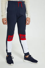 تنزيل الصورة على معرض الصور، Redtag-Navy-True-Explorer-Active-Pant-Joggers-Senior-Boys-9 to 14 Years