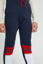تنزيل الصورة على معرض الصور، Redtag-Navy-True-Explorer-Active-Pant-Joggers-Senior-Boys-9 to 14 Years