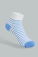 تنزيل الصورة على معرض الصور، Redtag-Assorted-3-Pack-Ankle-Rocket-Socks-Ankle-Socks-Boys-2 to 8 Years