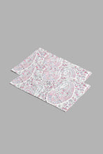 تنزيل الصورة على معرض الصور، Redtag-Pink-Paisley-Print-6-Piece-Comforter-Set-(Double-Size)-Comforters-Home-Bedroom-