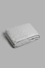 تنزيل الصورة على معرض الصور، Redtag-Grey-Leaf-Print-6-Piece-Comforter-Set-(Double-Size)-Comforters-Home-Bedroom-