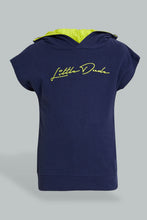 تنزيل الصورة على معرض الصور، Redtag-Navy-Pique-Terry-Hooded-And-Shorts-Set-Boys-Sets,-Colour:Navy,-Filter:Boys-(2-to-8-Yrs),-New-In,-New-In-BOY,-Non-Sale,-S22A,-Section:Kidswear-Boys-2 to 8 Years