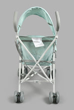Load image into Gallery viewer, Redtag-Blue-Baby-Buggy--With-Rround-Canopy-Buggies-New-Born-Baby-
