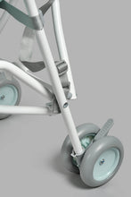 Load image into Gallery viewer, Redtag-Blue-Baby-Buggy--With-Rround-Canopy-Buggies-New-Born-Baby-