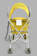 Load image into Gallery viewer, Redtag-Yellow-Baby-Buggy--With-Rround-Canopy-Buggies-New-Born-Baby-