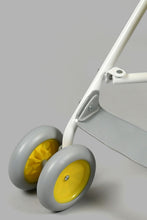 Load image into Gallery viewer, Redtag-Yellow-Baby-Buggy--With-Rround-Canopy-Buggies-New-Born-Baby-