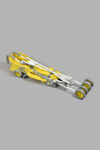 Load image into Gallery viewer, Redtag-Yellow-Baby-Buggy--With-Rround-Canopy-Buggies-New-Born-Baby-