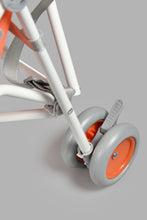 Load image into Gallery viewer, Redtag-Orange-Baby-Buggy--With-Rround-Canopy-Buggies-New-Born-Baby-