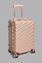 تنزيل الصورة على معرض الصور، Redtag-Gold-Color-Hard-Abs-Trolley-Lugage-20"-Hard-Luggage-Travel-Accessories-