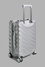 تنزيل الصورة على معرض الصور، Redtag-Silver-Color-Hard-Abs-Trolley-Lugage-20"-Hard-Luggage-Travel-Accessories-