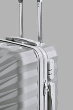 تنزيل الصورة على معرض الصور، Redtag-Silver-Color-Hard-Abs-Trolley-Lugage-20"-Hard-Luggage-Travel-Accessories-