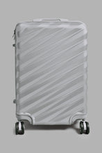 تنزيل الصورة على معرض الصور، Redtag-Silver-Color-Hard-Abs-Trolley-Lugage-28"-Hard-Luggage-Travel-Accessories-