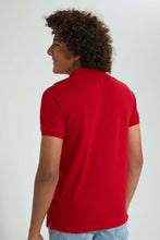 تنزيل الصورة على معرض الصور، Redtag-Red-Spiderman-Polo-Polo-Shirts-Senior-Boys-9 to 14 Years