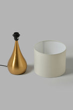 تنزيل الصورة على معرض الصور، Redtag-Gold-Metal-Table-Lamp-Table-Lamps-Home-Decor-