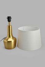 Load image into Gallery viewer, Redtag-Gold-Metal-Table-Lamp-Table-Lamps-Home-Decor-
