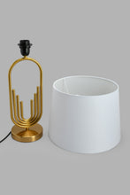 Load image into Gallery viewer, Redtag-Gold-Metal-Table-Lamp-Table-Lamps-Home-Decor-