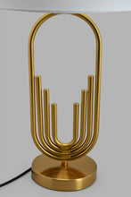 Load image into Gallery viewer, Redtag-Gold-Metal-Table-Lamp-Table-Lamps-Home-Decor-