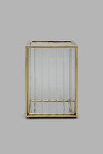 Load image into Gallery viewer, Redtag-Gold-Ribbed-Candle-Holder-Candle-Holder-Home-Decor-