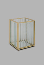 Load image into Gallery viewer, Redtag-Gold-Ribbed-Candle-Holder-Candle-Holder-Home-Decor-