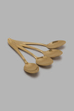 تنزيل الصورة على معرض الصور، Redtag-Gold-Tea-Spoon-Set-(4-Piece)-Colour:Gold,-Filter:Home-Dining,-HMW-DIN-Cutlery-Sets,-New-In,-New-In-HMW-DIN,-Non-Sale,-S22A,-Section:Homewares-Home-Dining-