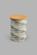 تنزيل الصورة على معرض الصور، Redtag-Multicolour-Geometric-Canister-With-Bamboo-Lid-(Large)-Colour:Multicolour,-Filter:Home-Dining,-HMW-DIN-Serving-Dish,-New-In,-New-In-HMW-DIN,-Non-Sale,-S22A,-Section:Homewares-Home-Dining-