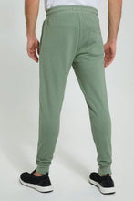 تنزيل الصورة على معرض الصور، Redtag-Blue-Green-Signature-Jog-Pant-Joggers-Men's-
