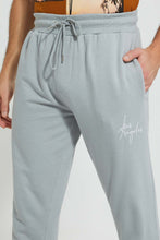 تنزيل الصورة على معرض الصور، Redtag-Light-Grey-Signature-Jog-Pant-Joggers-Men's-