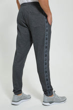 تنزيل الصورة على معرض الصور، Redtag-Charcoal-Track-Pant-With-Side-Tape-Joggers-Men's-