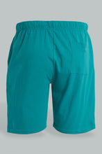 Load image into Gallery viewer, Redtag-Teal/Maroon-2-Pack-Pyjama-Shorts-Pyjama-Bottoms-Men's-