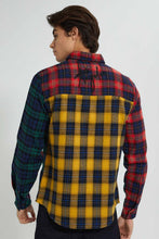 Load image into Gallery viewer, Redtag-Assorted-Colors-Check-Shirt-Casual-Shirts-Men's-