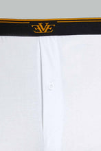 Load image into Gallery viewer, Redtag-White-&-Grey-2-Pack-Loose-Knit-Boxer-Trunks-Men's-