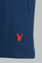 Load image into Gallery viewer, Redtag-Grey-/-Navy-2-Pack-Pyjama-Shorts-Pyjama-Bottoms-Men's-