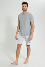 تنزيل الصورة على معرض الصور، Redtag-Red-And-Grey-Pyjama-Shorts-(-2-Piece)-Colour:Grey,-Colour:Red,-Filter:Men's-Clothing,-Men-Pyjama-Bottoms,-New-In,-New-In-Men,-Non-Sale,-S22B,-Section:Men-Men's-