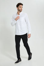 Load image into Gallery viewer, Redtag-White-Button-Down-Oxford-Shirt-Colour:White,-Filter:Men's-Clothing,-Men-Shirts,-New-In,-New-In-Men,-Non-Sale,-S22A,-Section:Men-Men's-