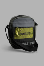 Load image into Gallery viewer, Redtag-Grey-Printed-Messenger-Bag-Colour:Grey,-Filter:Men's-Accessories,-Men-Bags,-New-In,-New-In-Men-ACC,-Non-Sale,-S22A-Men's-